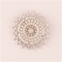 Brooch Ultima Edizione Woman in Silver SA00348-BIANCO